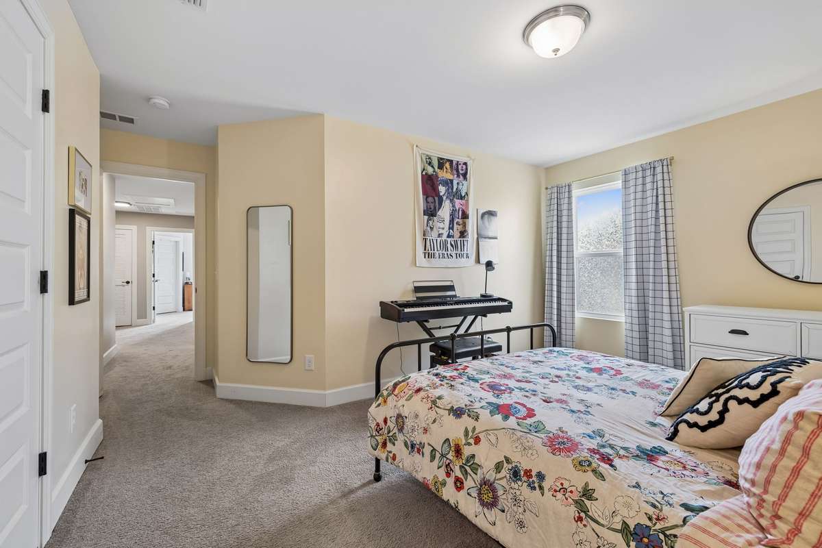 Bedroom #5 with walk-in closet and jack-and-jill bathroom