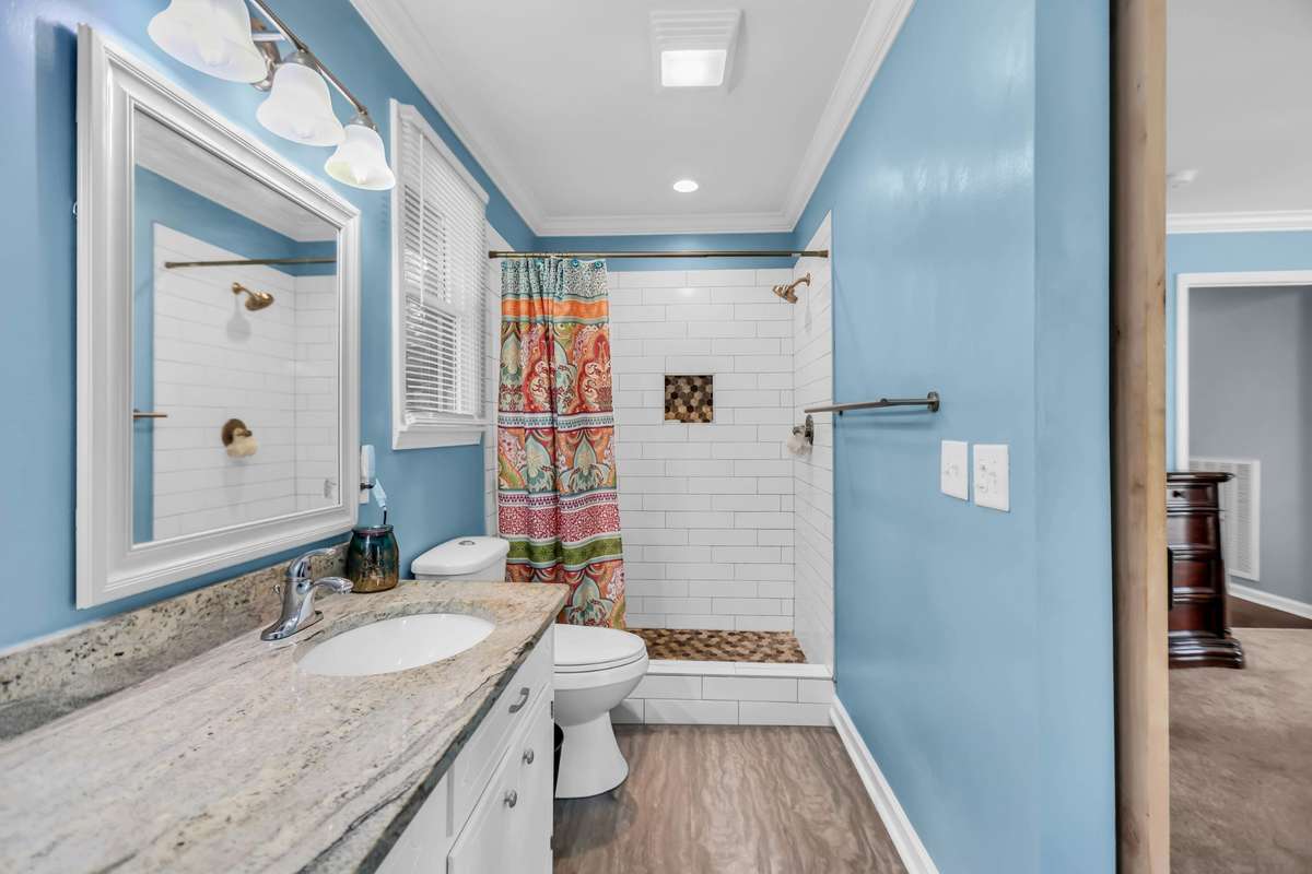 Primary Bathroom with walk-in shower