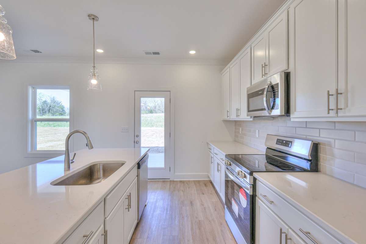 This photo is a sample of the Stanford floorplan.  Options and exterior will vary depending on customer selections and preferences.