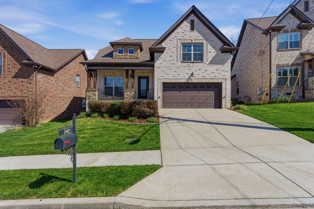Community sidewalks make this wonderful neighborhood walkable. The 2-car attached garage and concrete drive allow for plenty of parking.