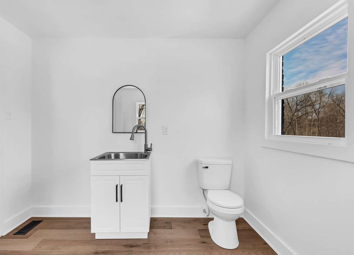 With half bath