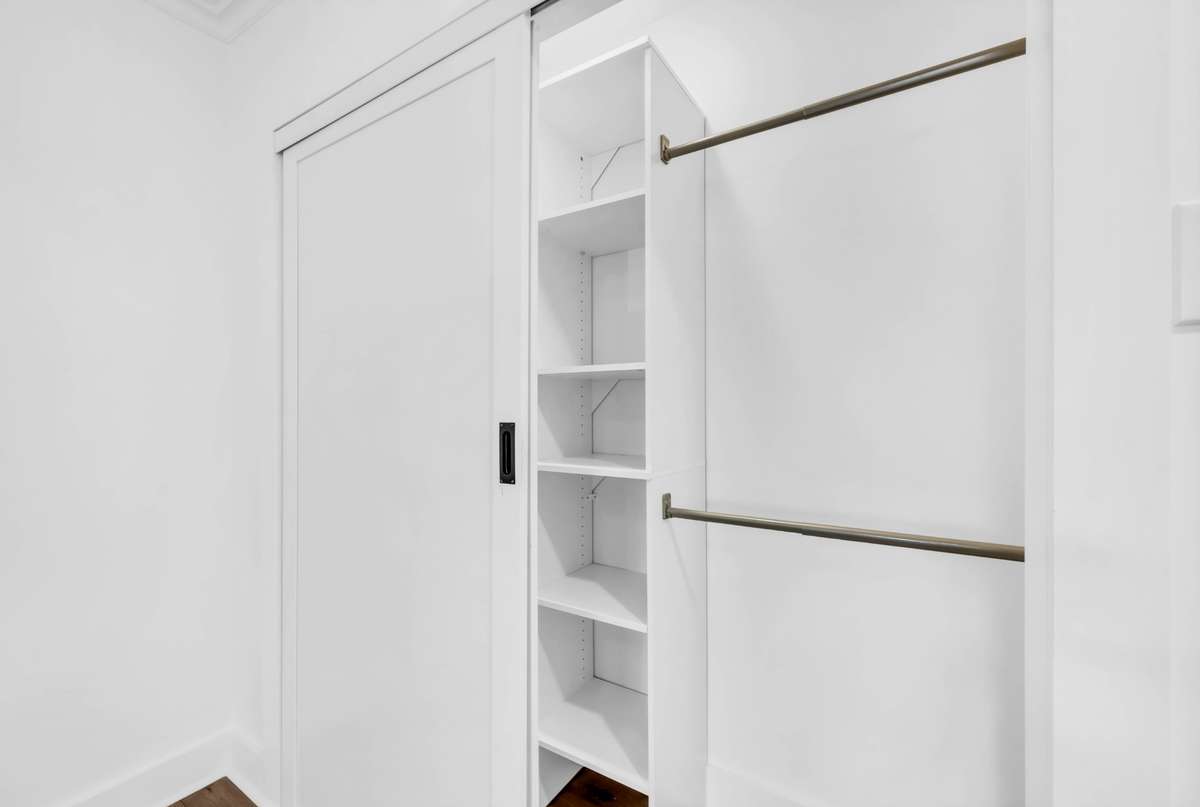 Master custom closet