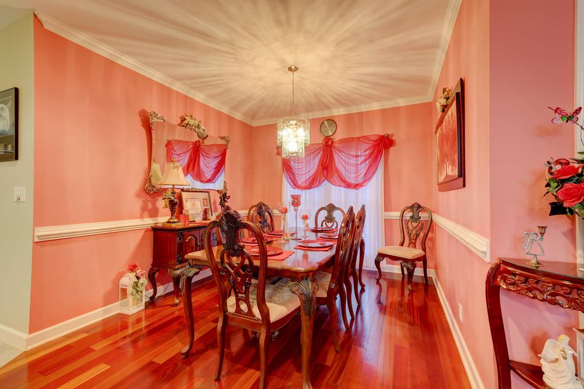 another view of formal dining room