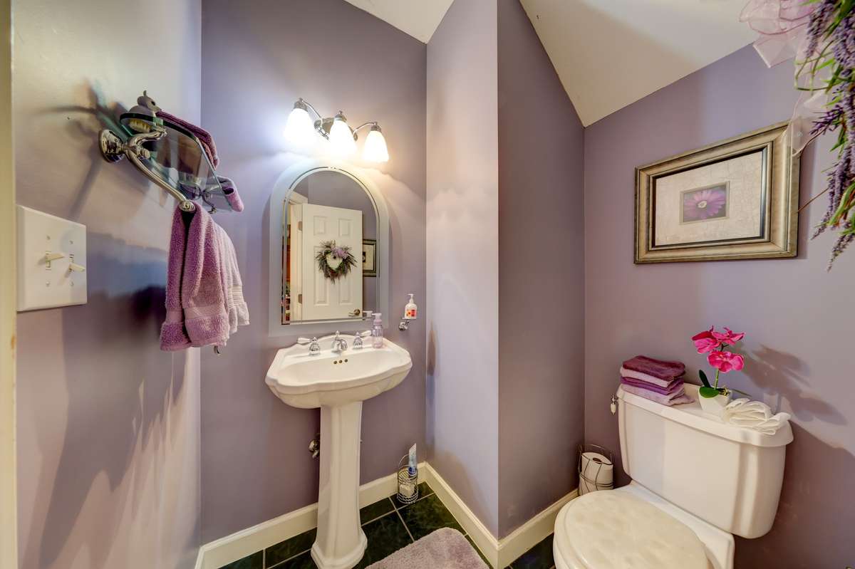 downstairs half bath