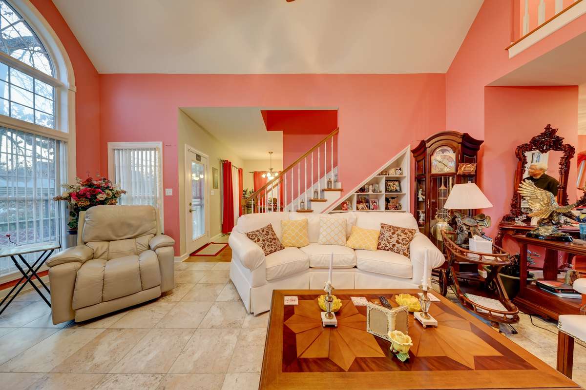 downstairs family room