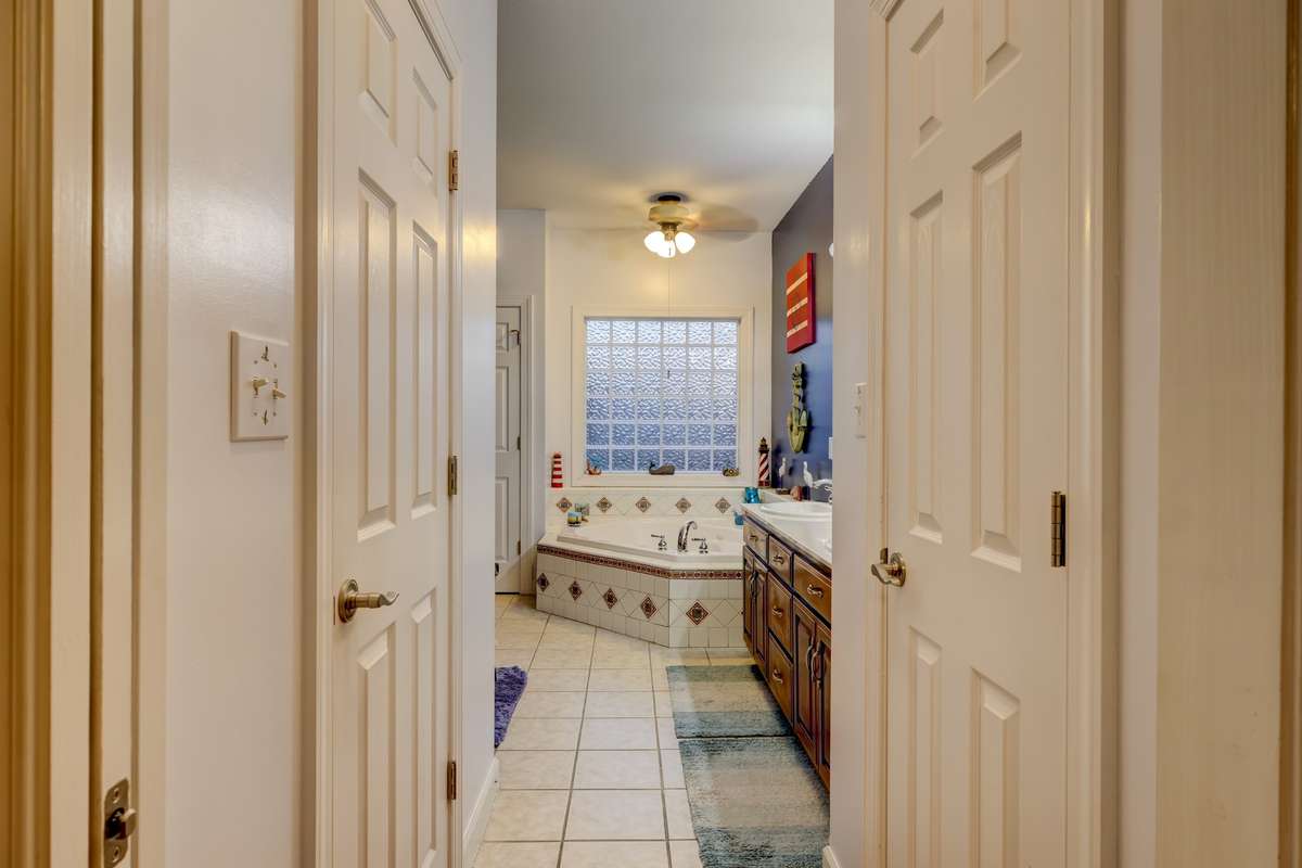 entering primary bath