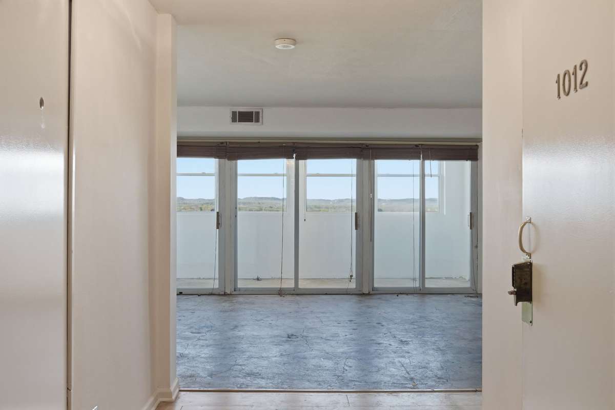 View from the front door