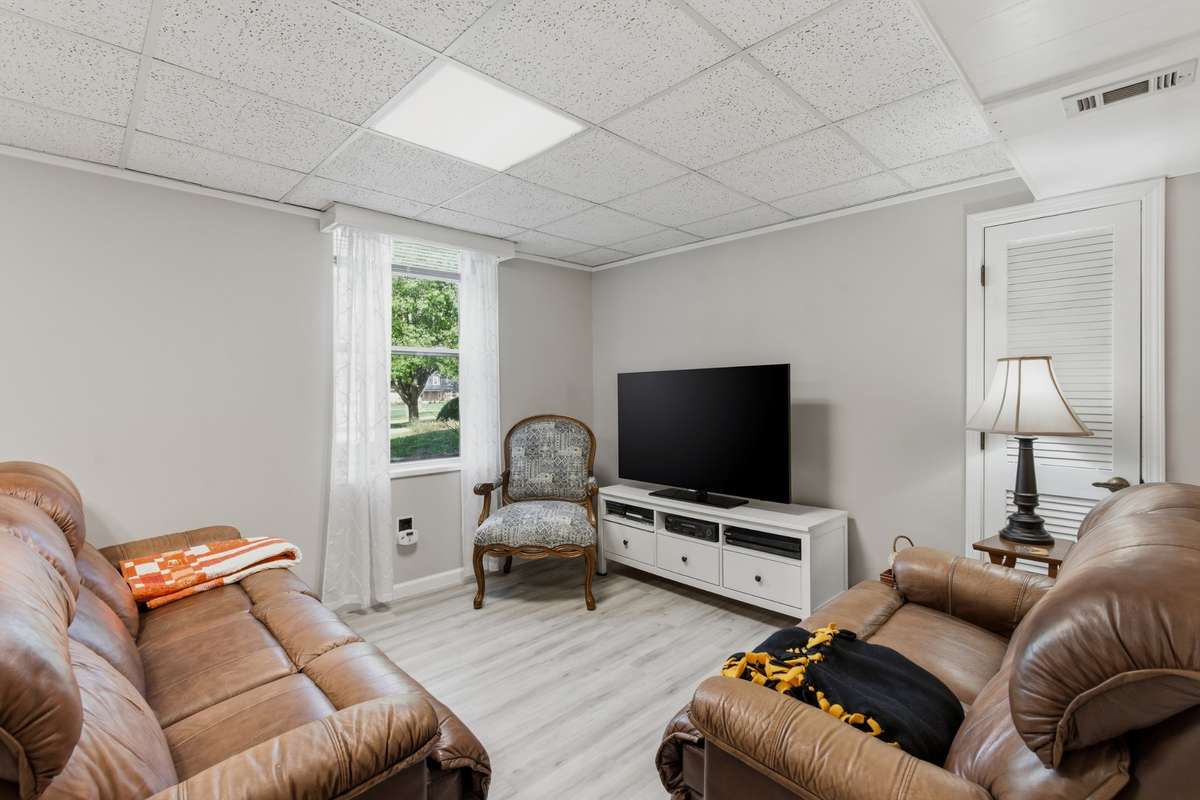 Walkout basement.