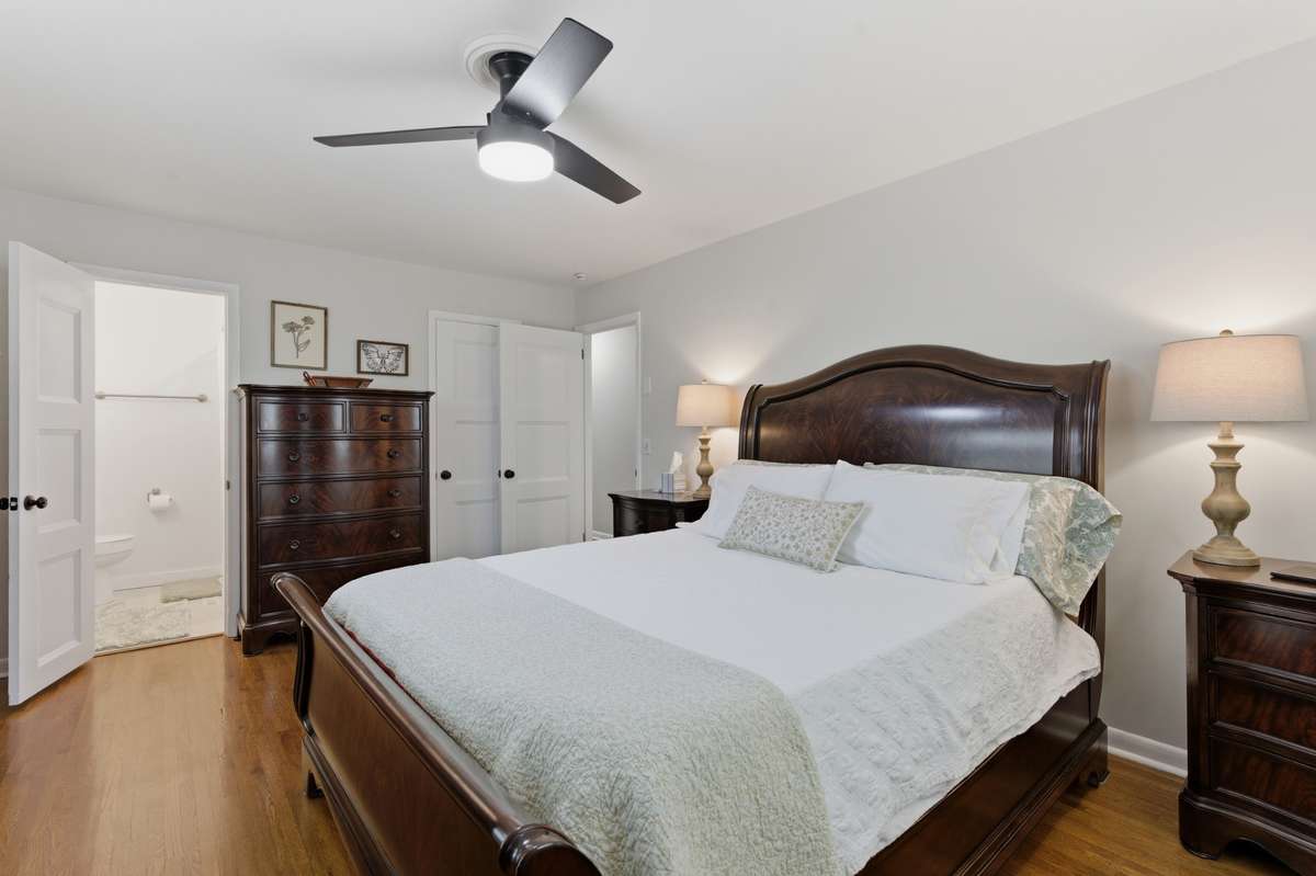 Primary bedroom with