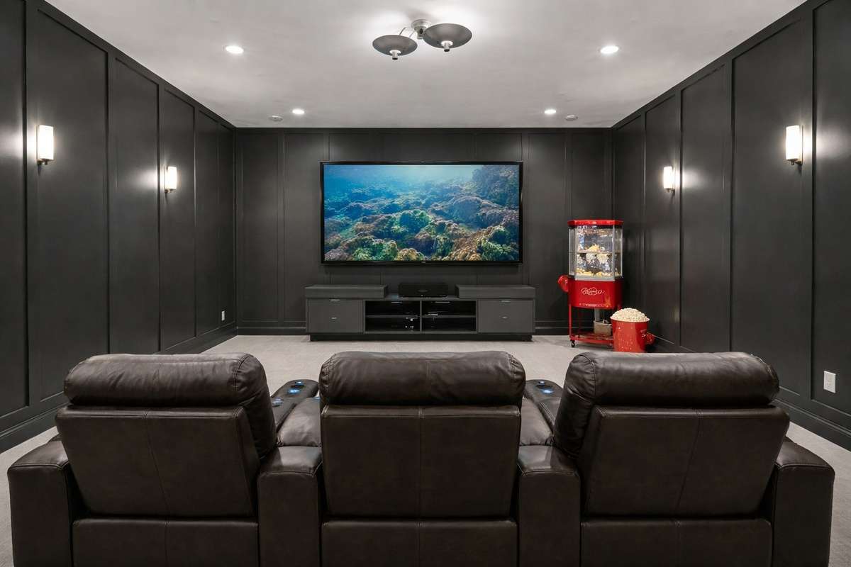 AI photoshop.  AI may have change lights a bit.  see other pic for exact lights.