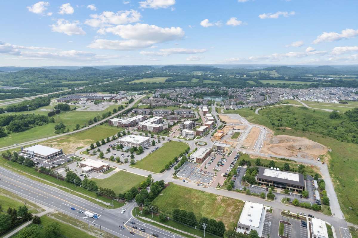 A view of Tollgate Village from Highway 31...its continuing to grow!  Plus to your top left is Independence High School....as mentioned before, right next door! An easy walk to school...