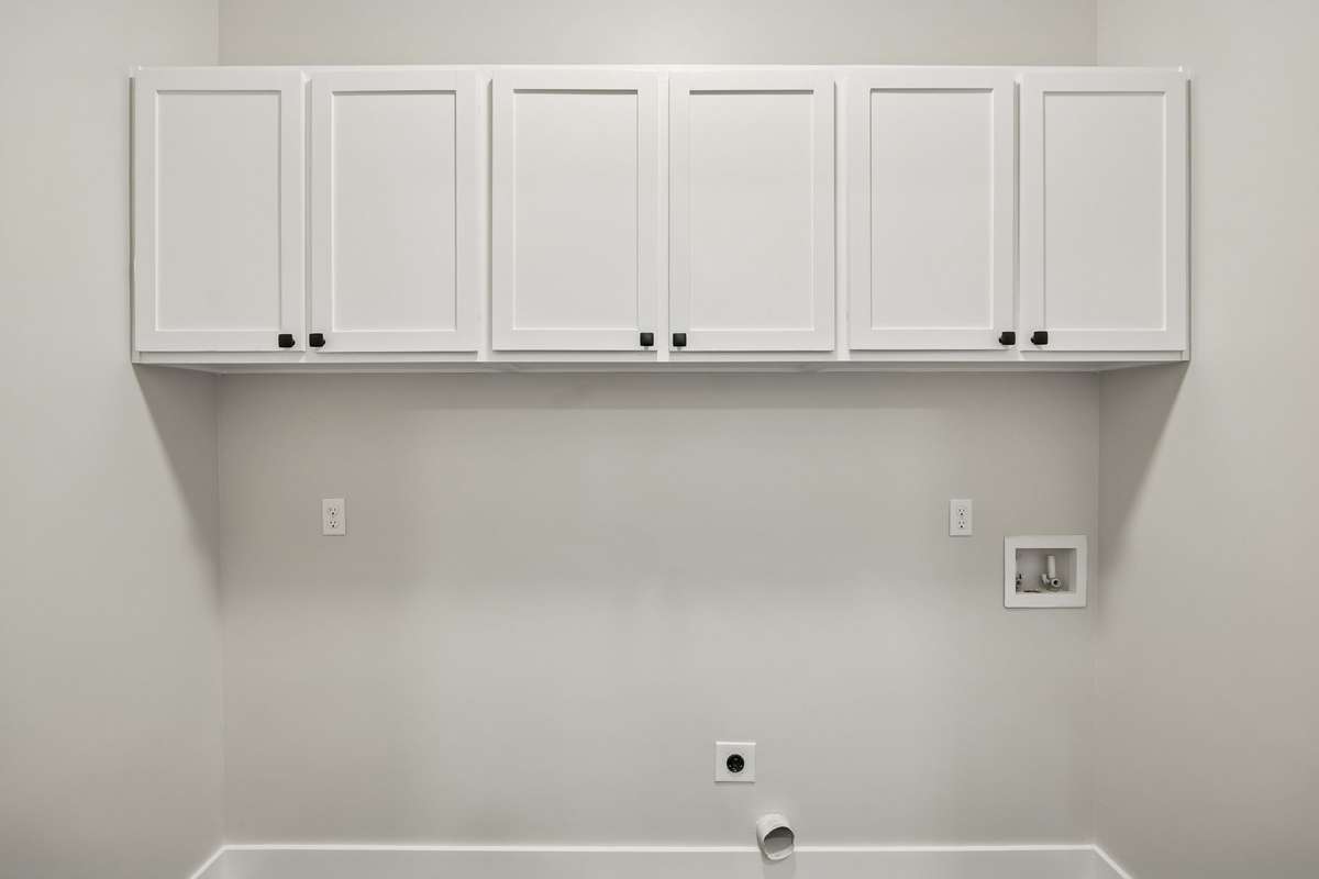 Your utility room has built in cabinets. 763 Thompson Creek Rd. Shelbyville, TN 37160
