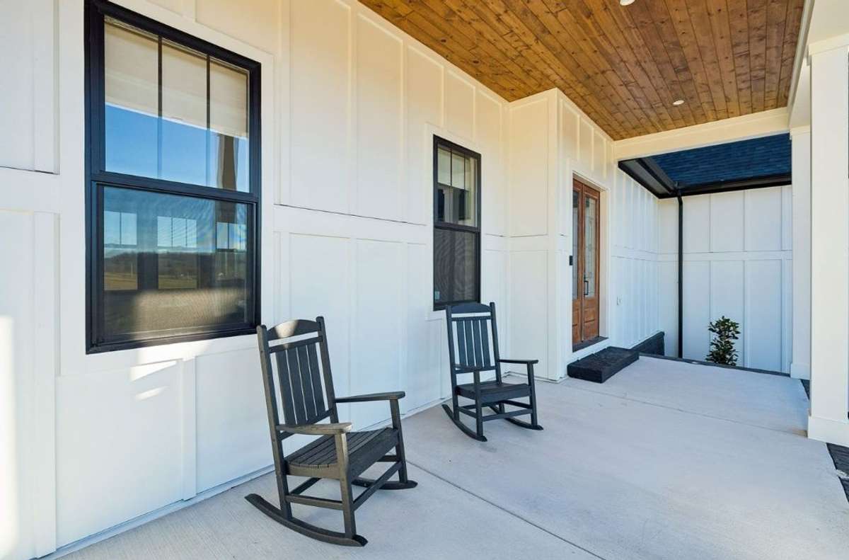 Enjoy your rocking chair front porch - perfect for relaxing. 763 Thompson Creek Rd. Shelbyville, TN 37160
