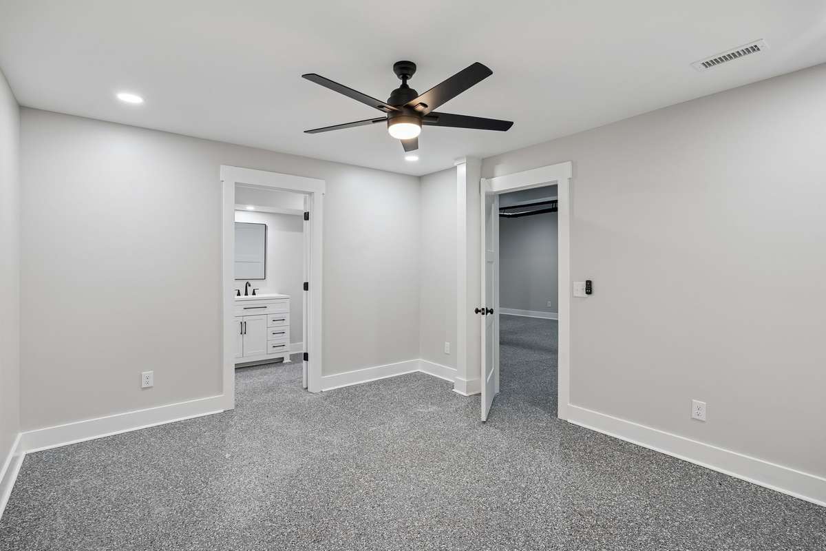 Another view of this room with private bathroom. 763 Thompson Creek Rd. Shelbyville, TN 37160