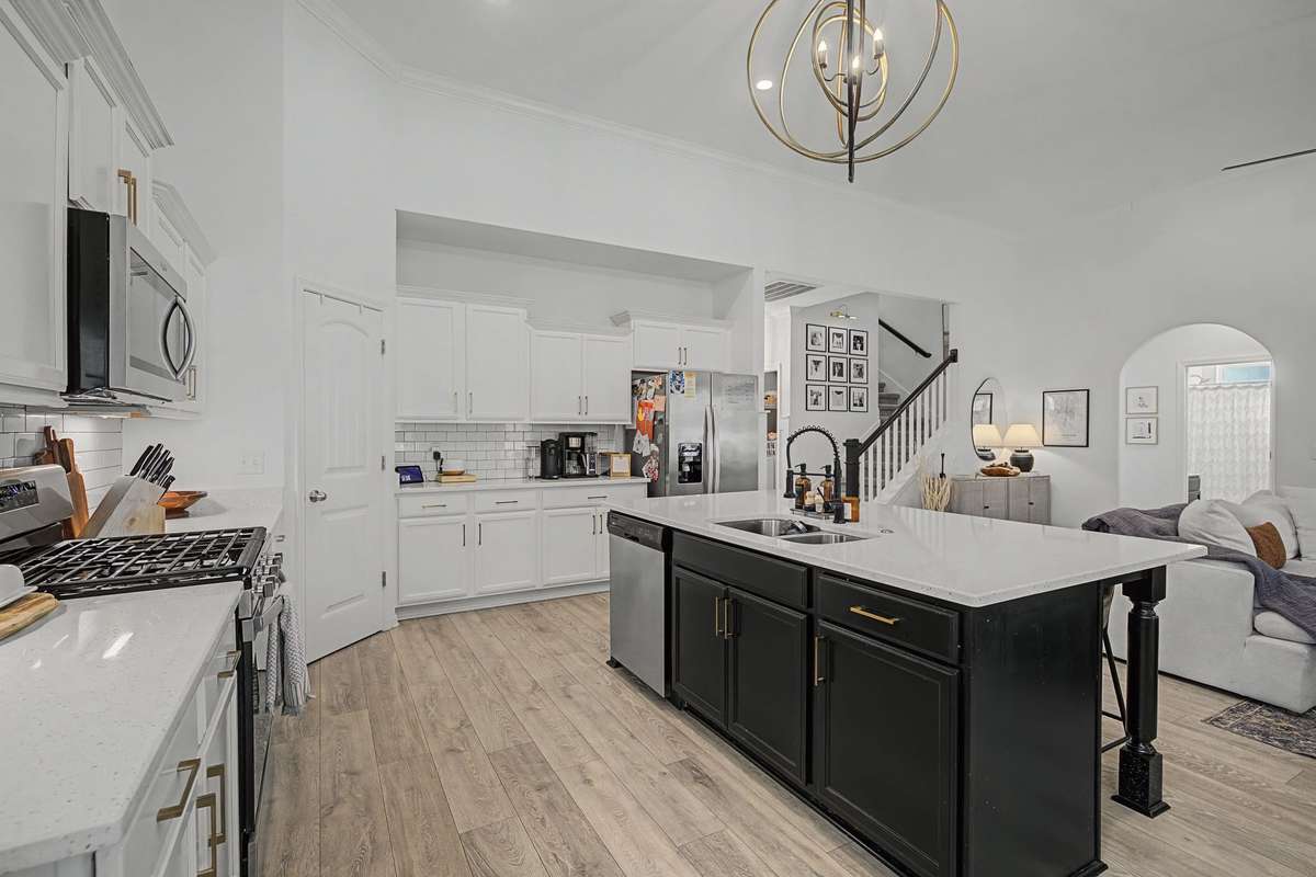Ample Cabinet Space and Large Pantry allows for plenty of storage