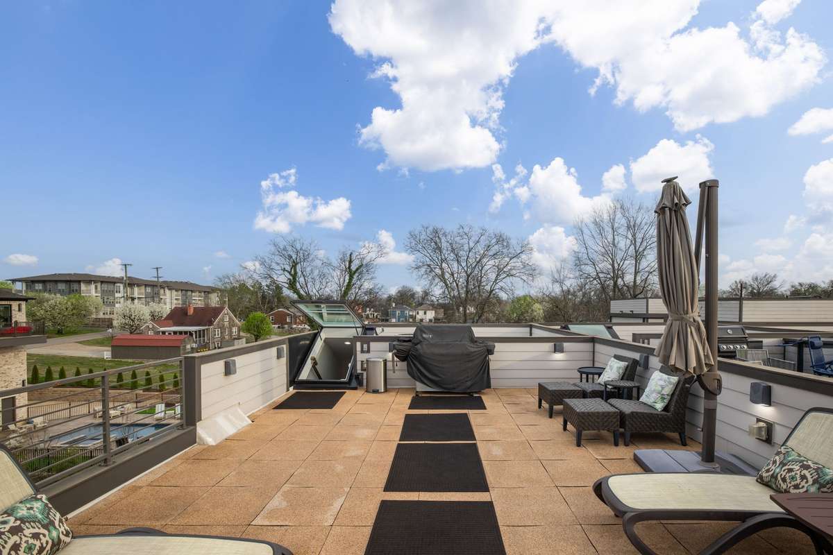Grill and patio furniture stay!