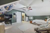 Upstairs bedroom off bonus room