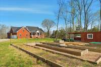 Grow your veggies and flowers here in these garden boxes!
