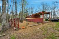 Tack room and stable!