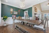 Dining room off entry
