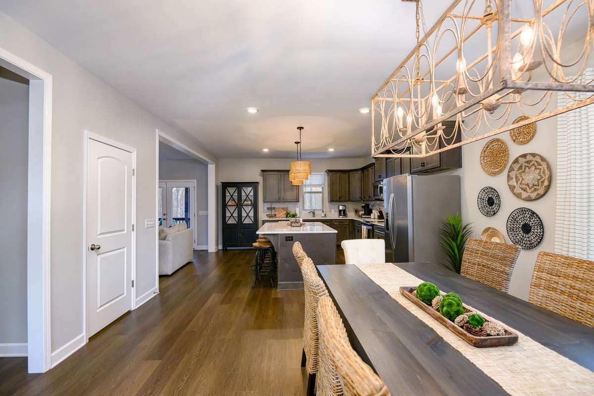 With a fantastic wide open floor plan