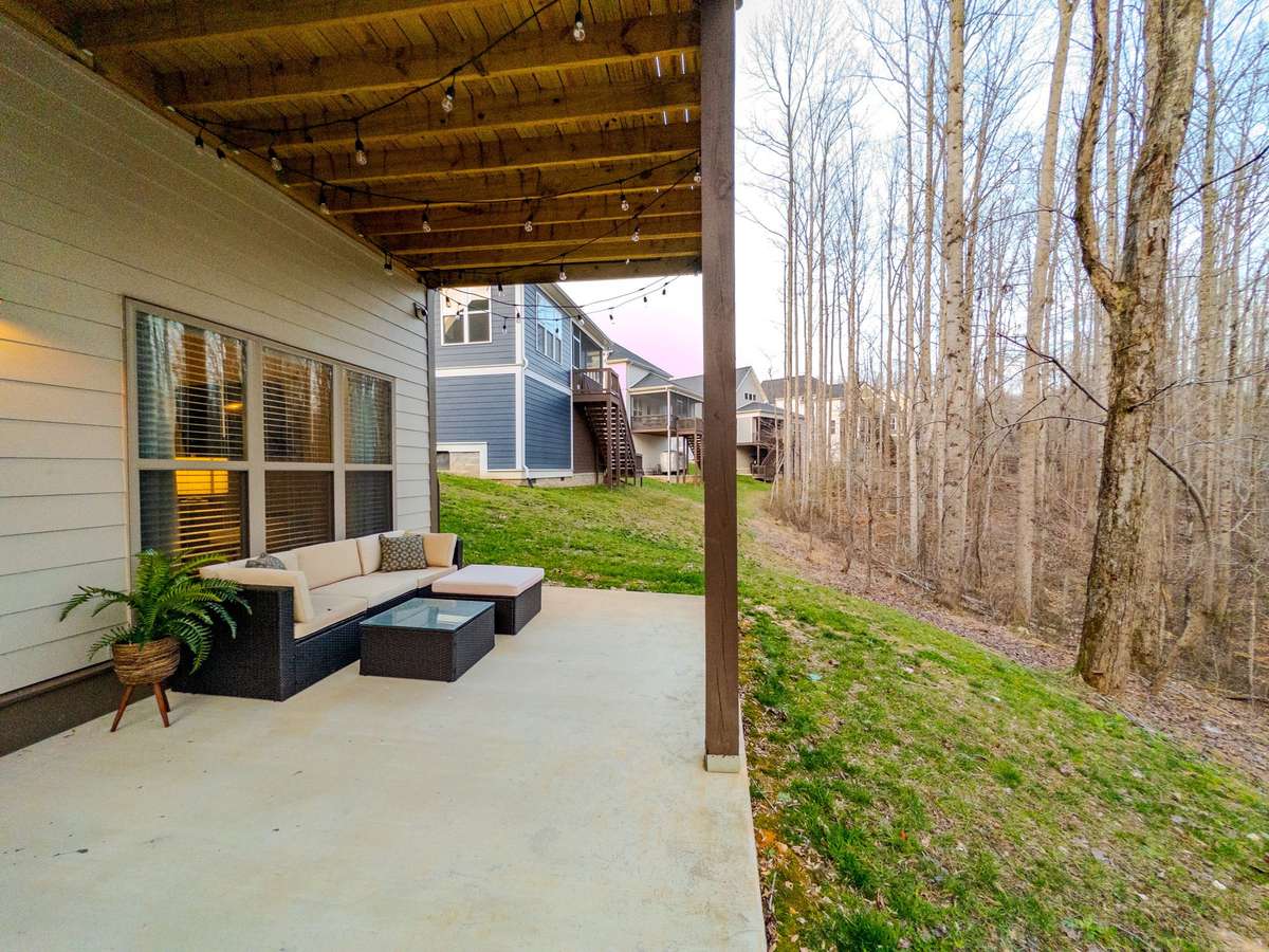 This house has so much space, inside and out!