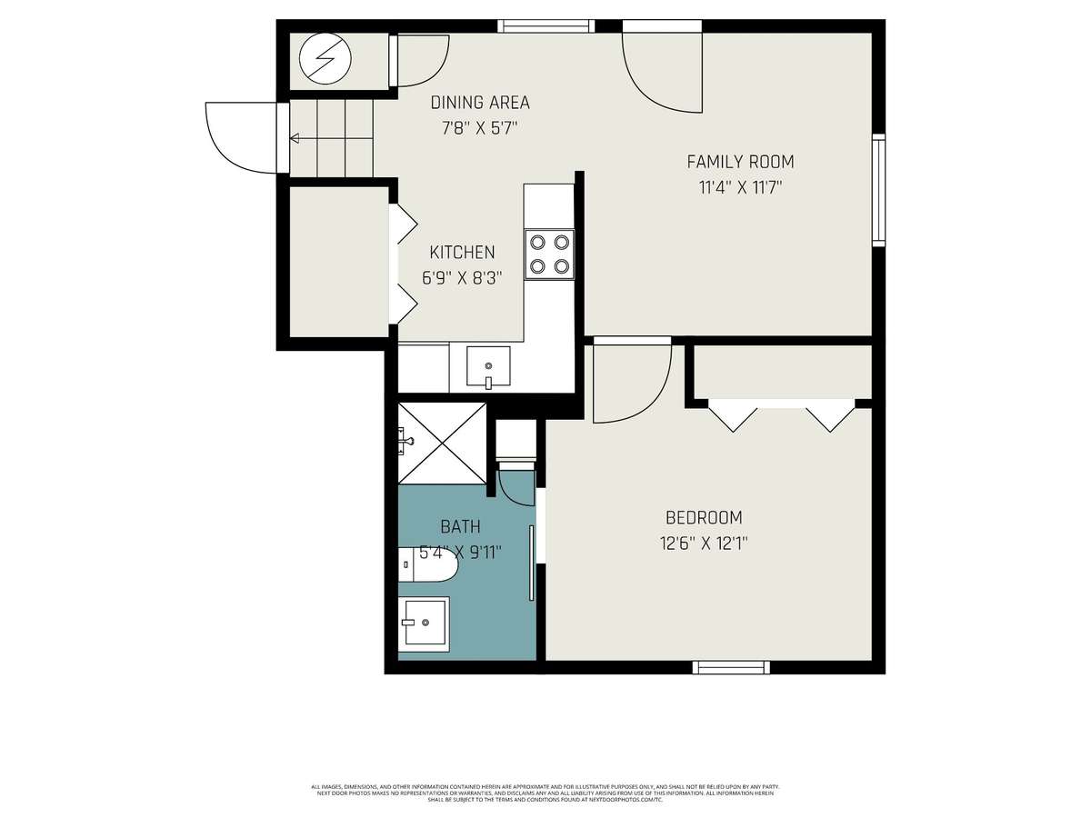 Floorplan of the Mother-in-law Suite