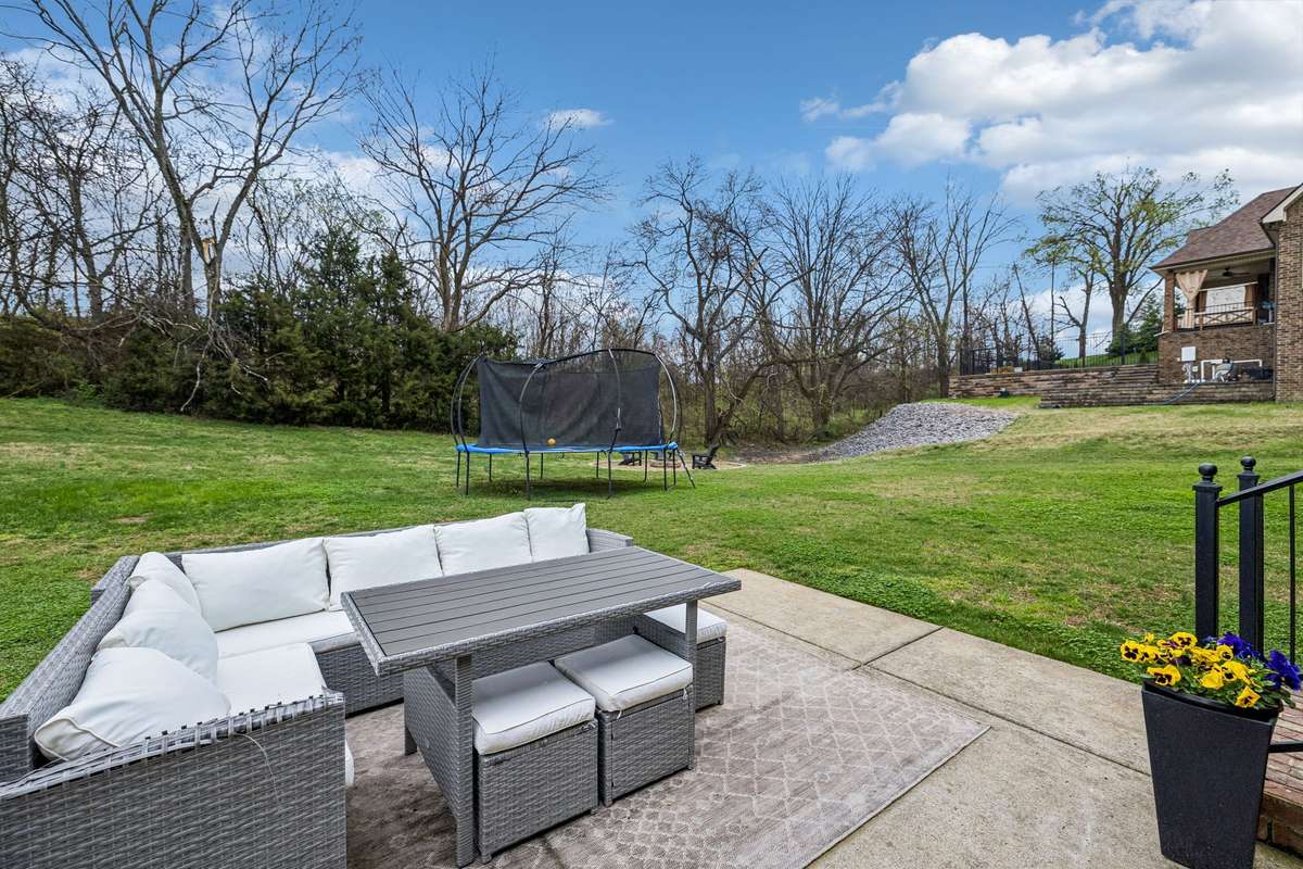0.61 acre tree lined corner lot.  Perfect space for a pool