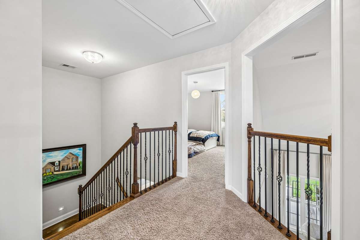 Upstairs hallway