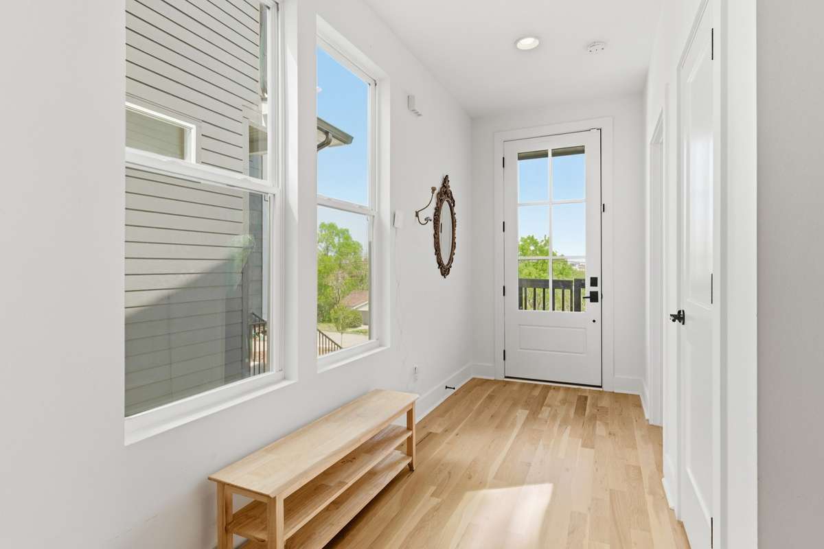 Entry foyer with welcoming feel.