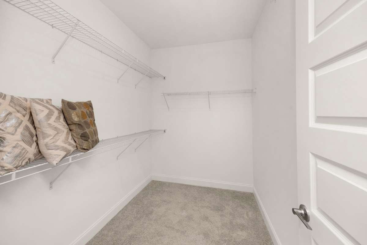 Primary closet