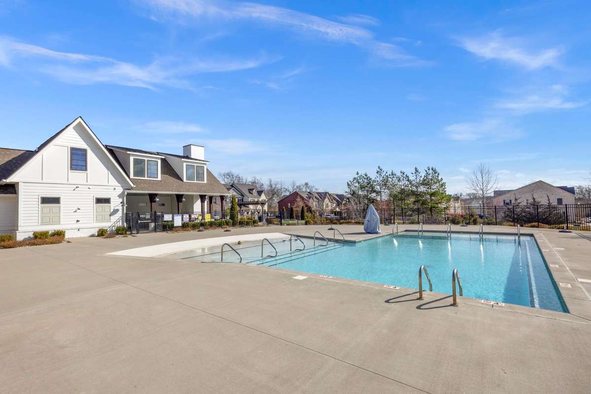Community pool and clubhouse