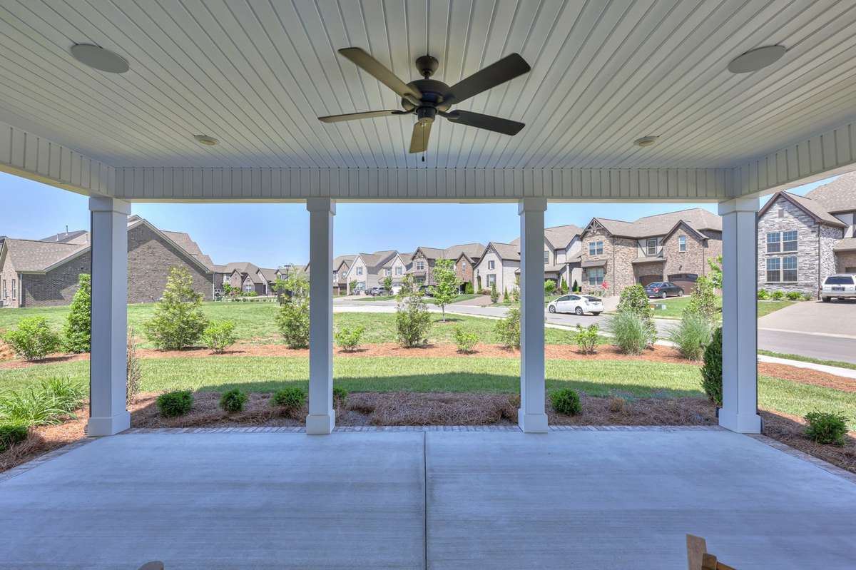 Model Home- Covered Back Porch