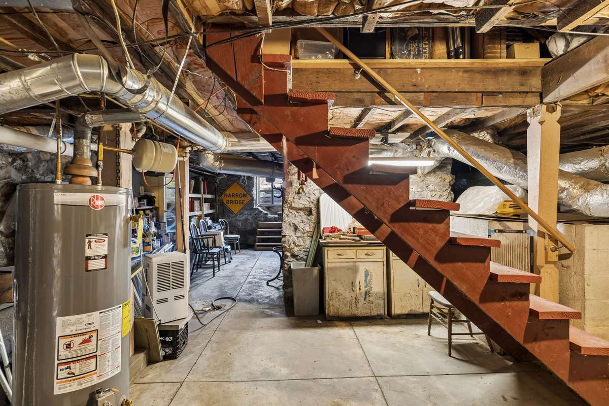 The nicest, most organized 1800's basement in town