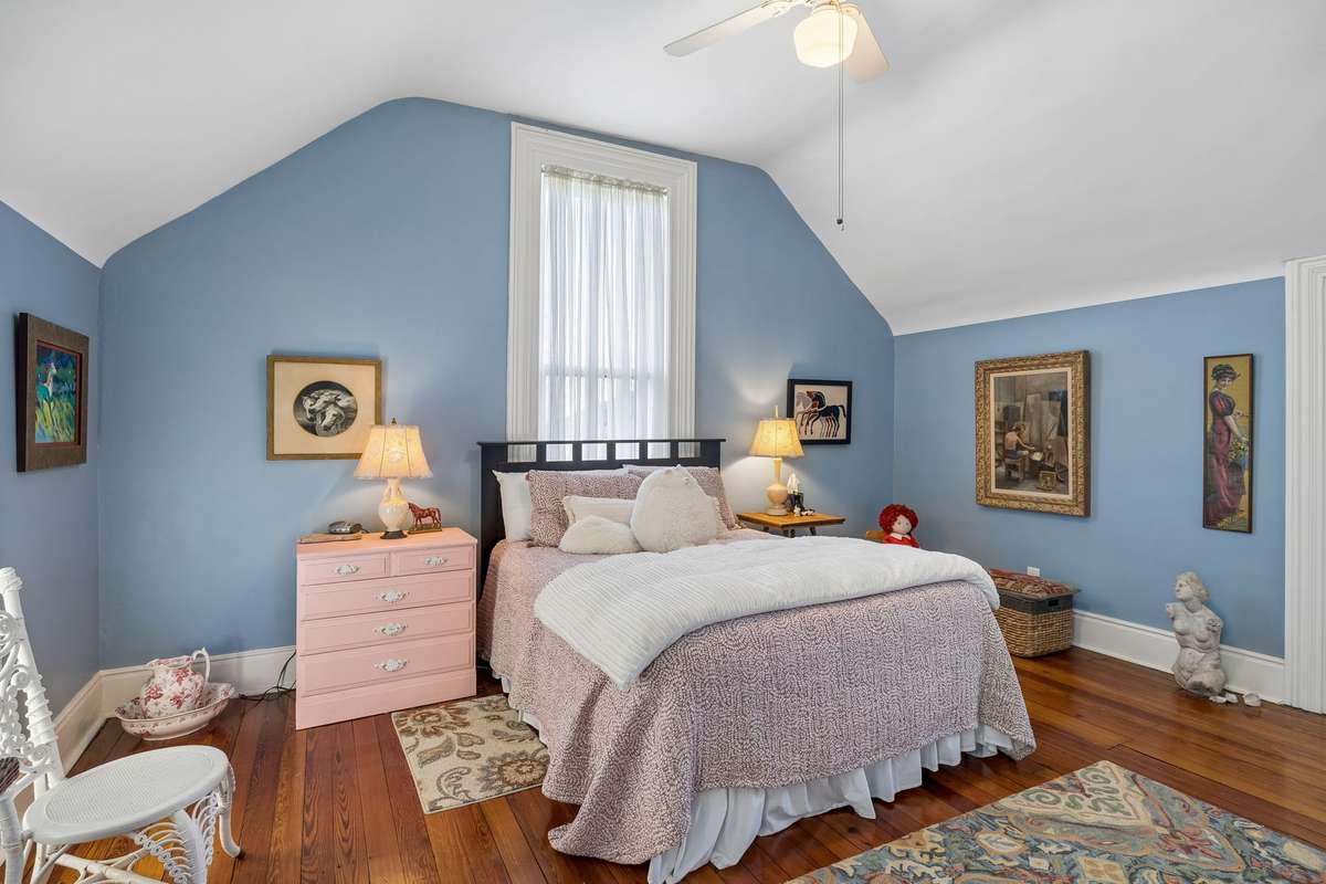 Charming  second floor bedroom