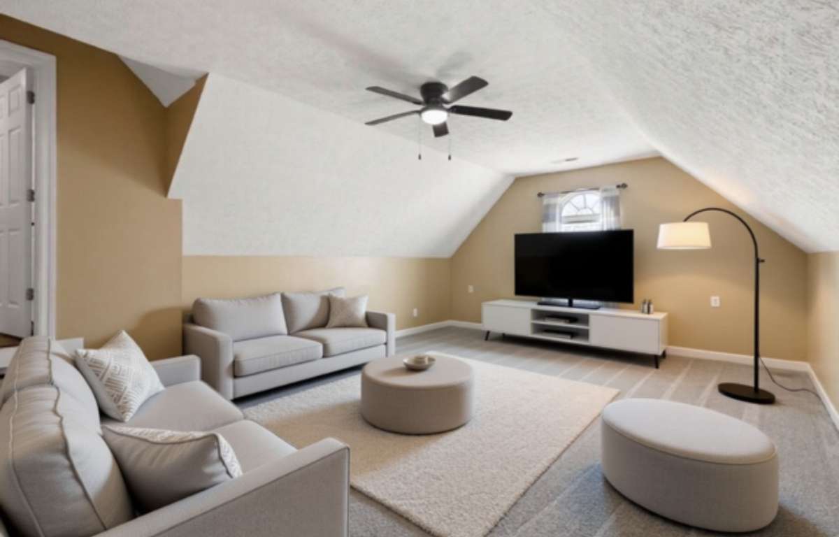Virtual Staged Bonus Room