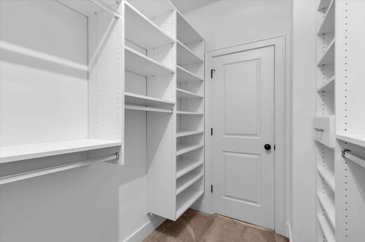 Primary bedroom custom closet