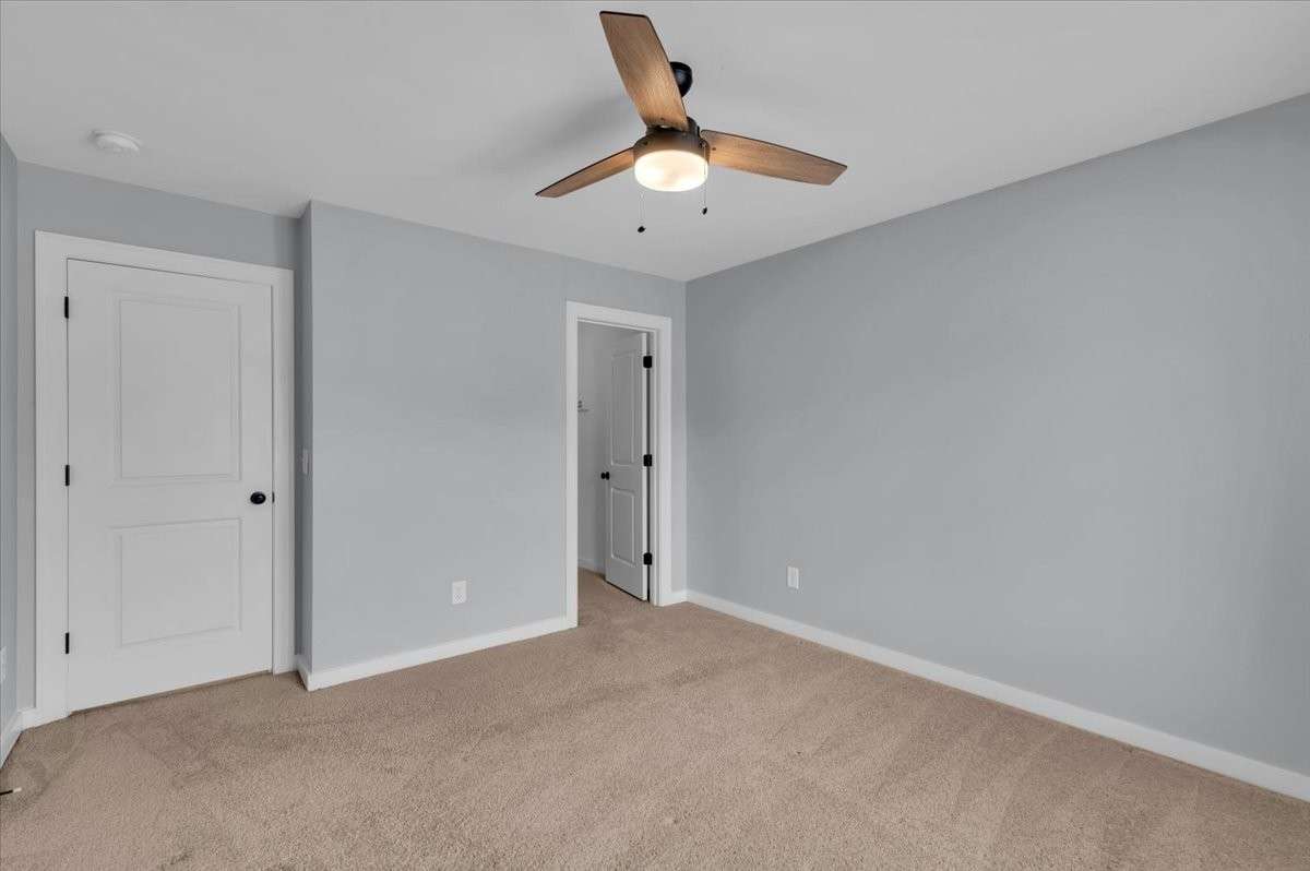 Bedroom 4 with dual closets