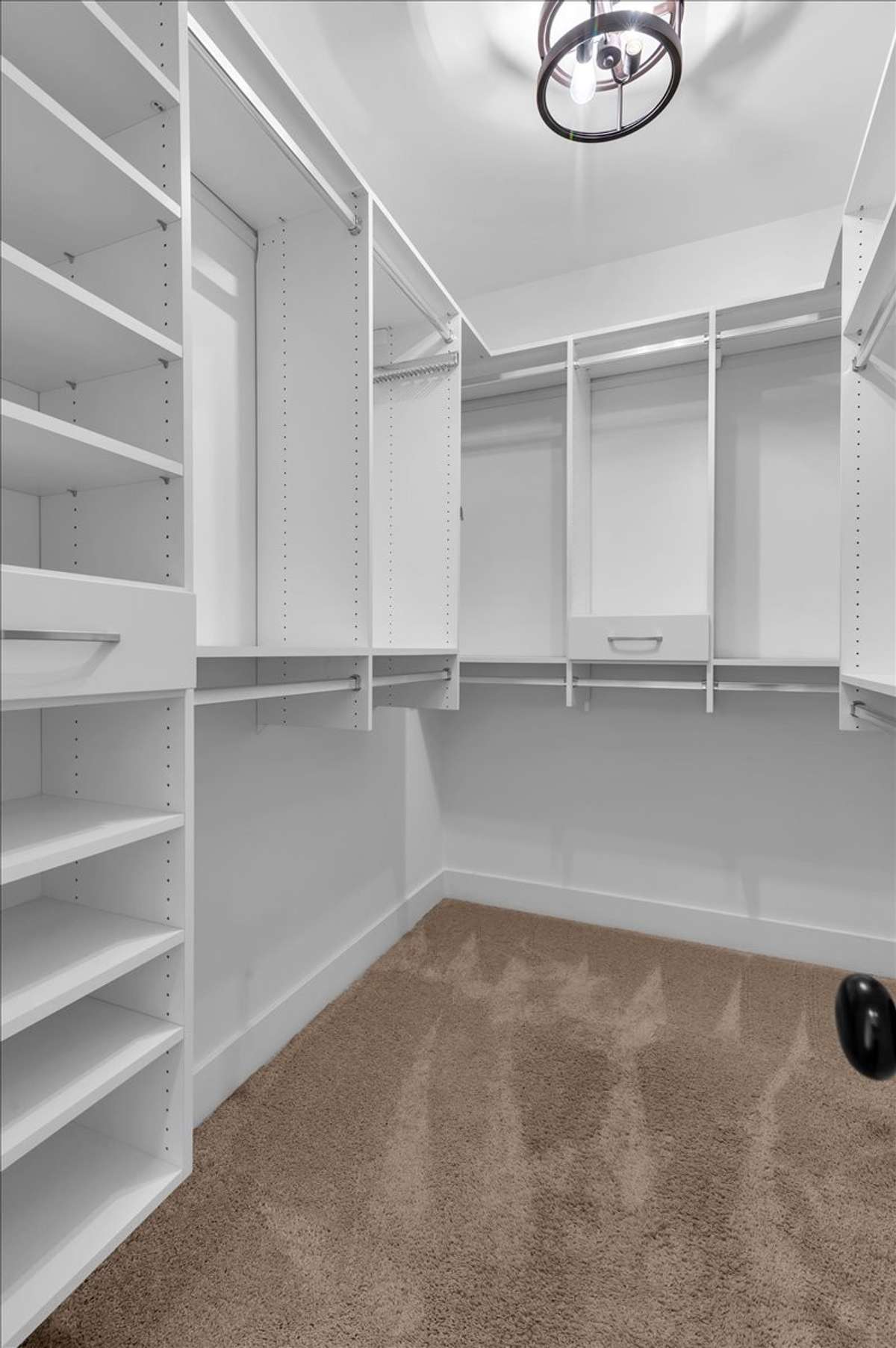 Primary bedroom custom closet