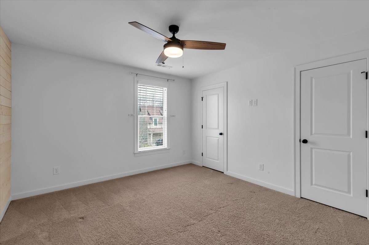 Bedroom 2 with dual closets