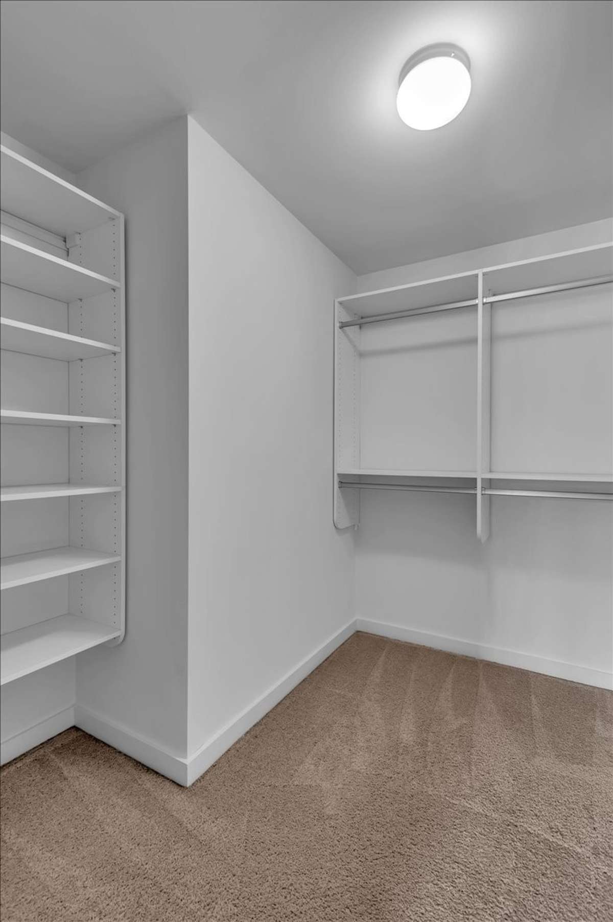 Bedroom 2 with custom walk-in closet