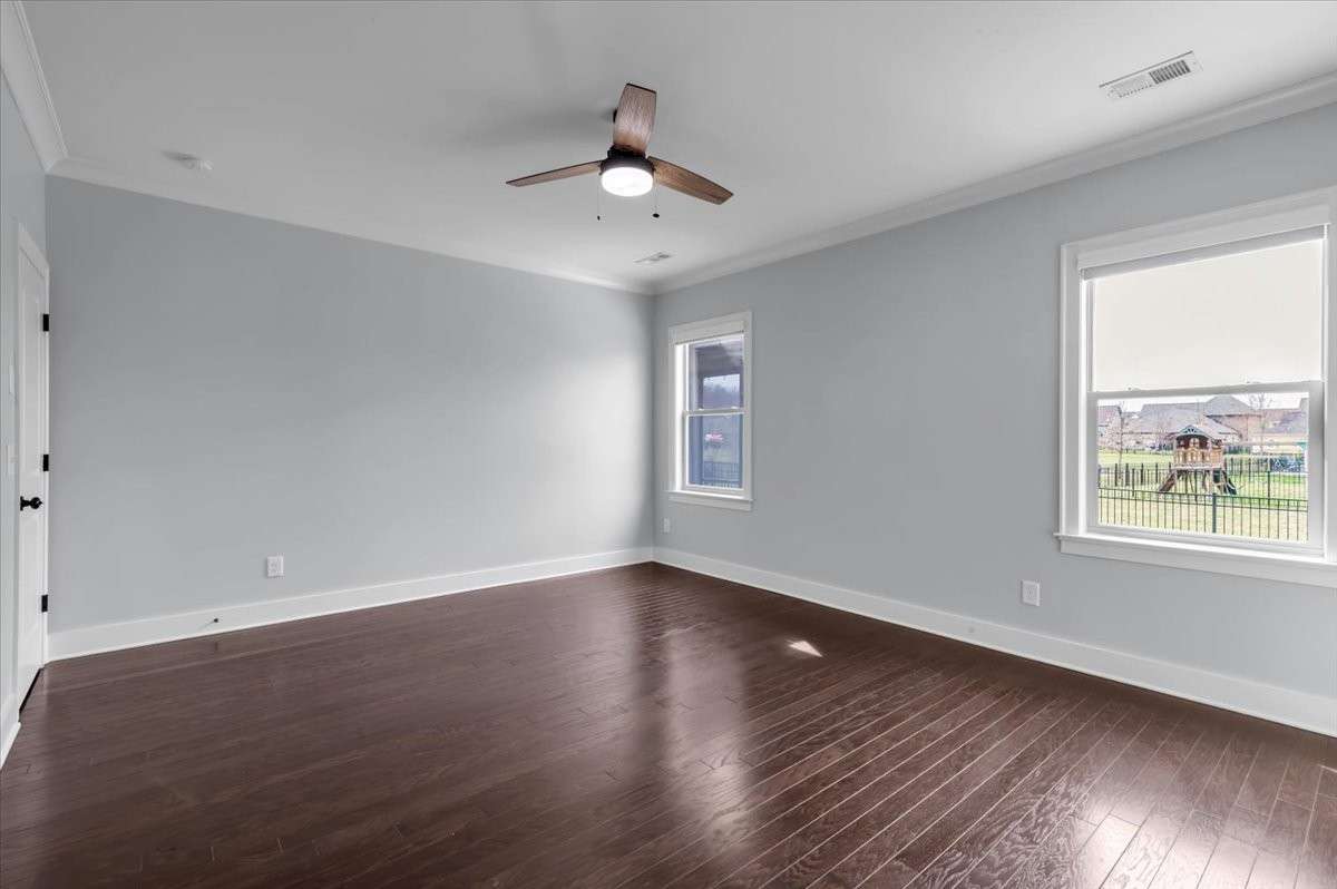 First floor primary bedroom