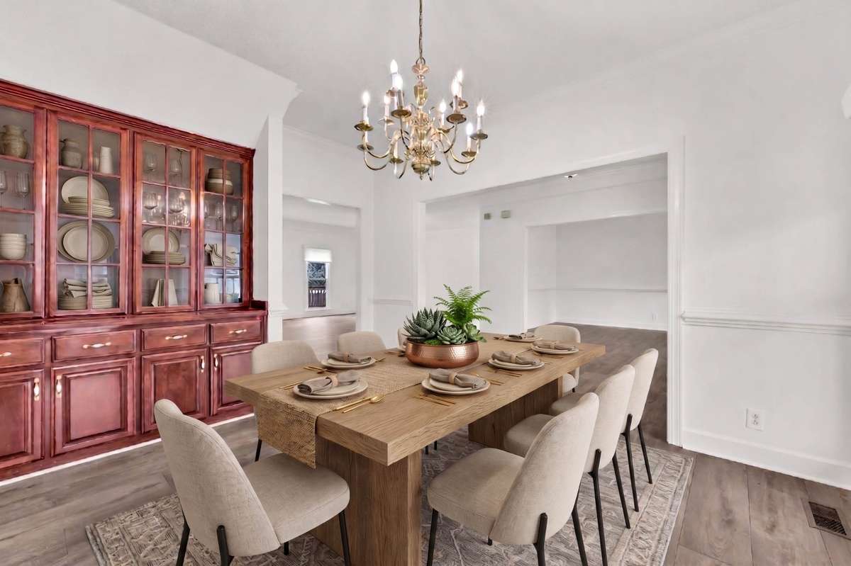 Virtual staging