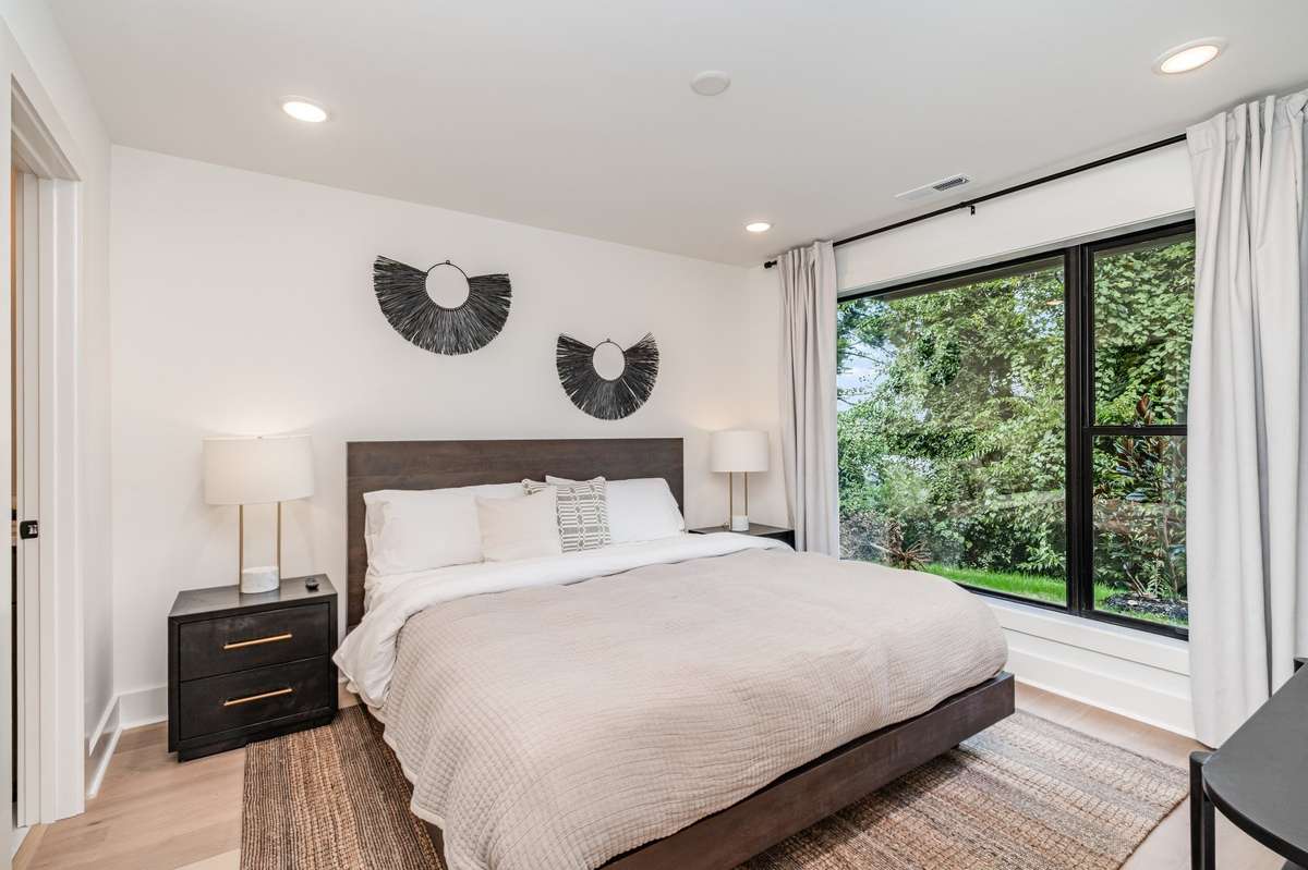First level bedroom with ensuite