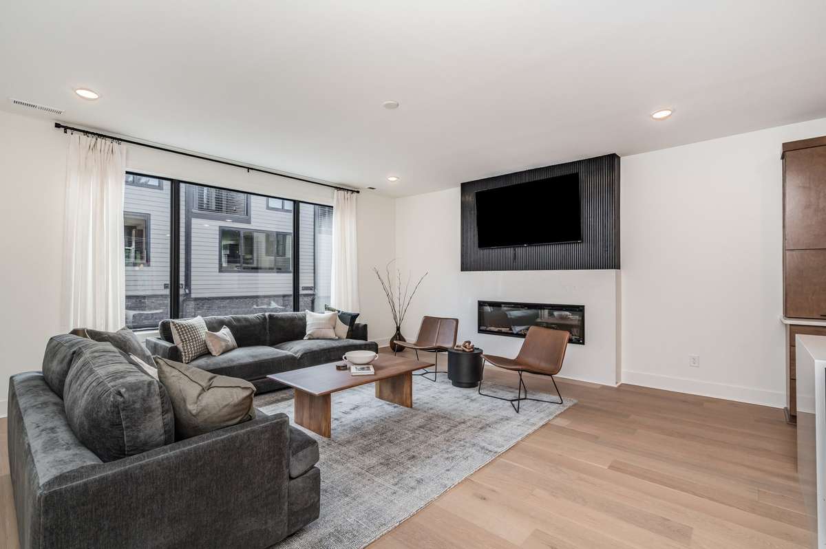 Pictures with furniture are from a similar unit.