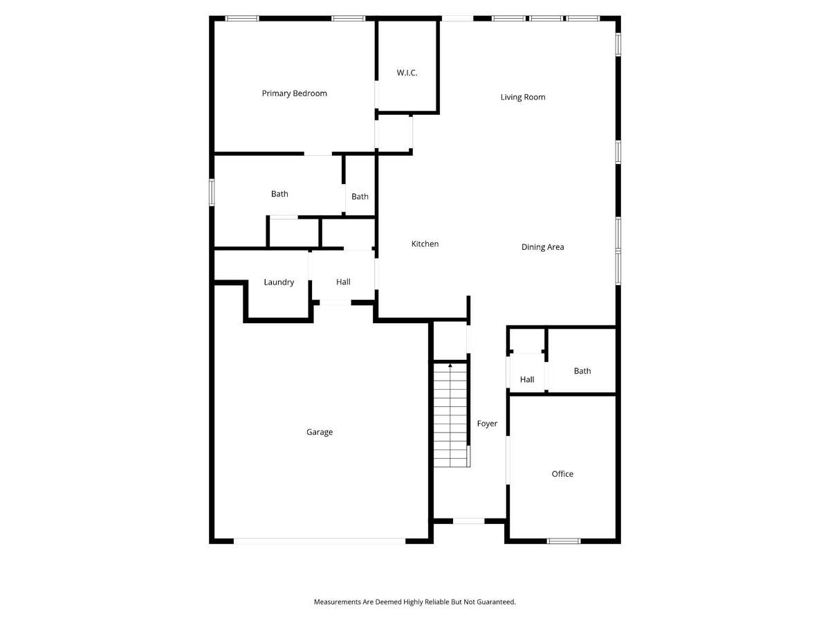 Main level floor plan!