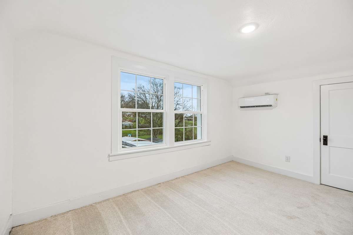 Bedroom 3 with mini split for custom climate control