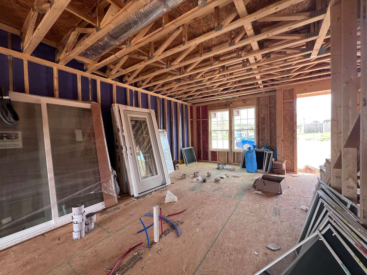 Kitchen/Living Room - Progress as of 4.1.26