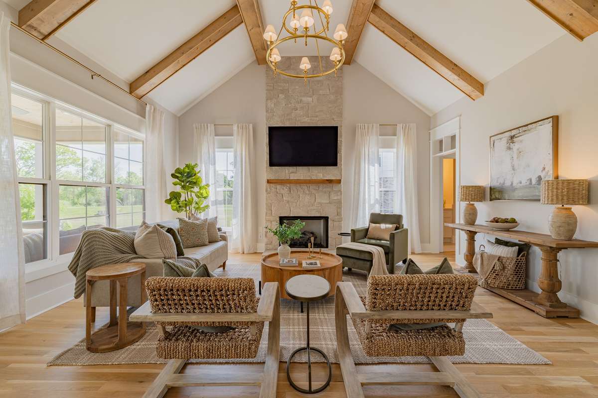 Home is flooded with Natural Light!
