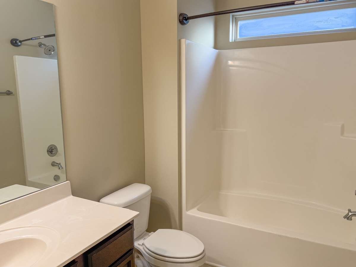 Main level hall bath